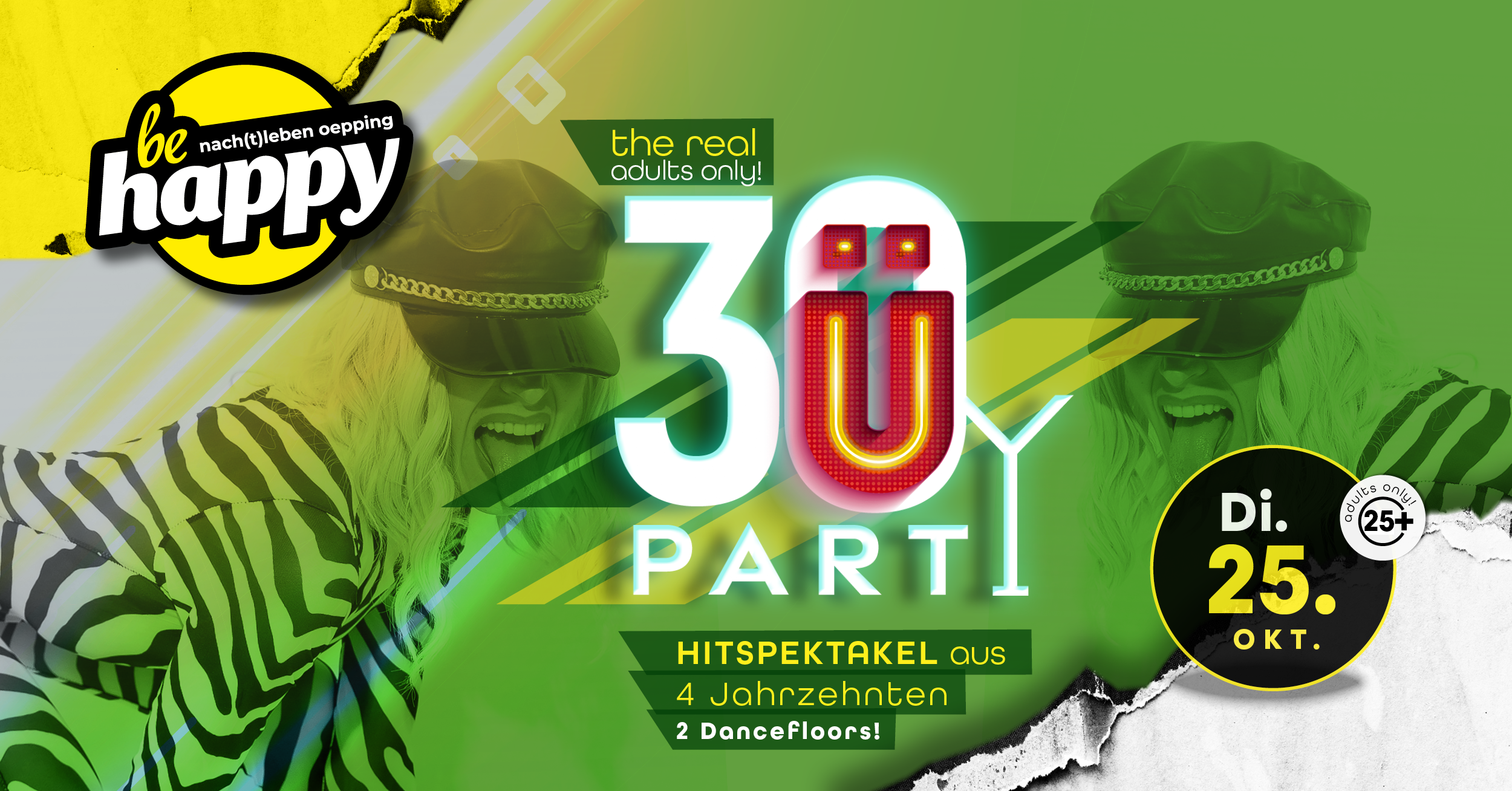 Ü30 Party - the real adults only | DI 25.10.